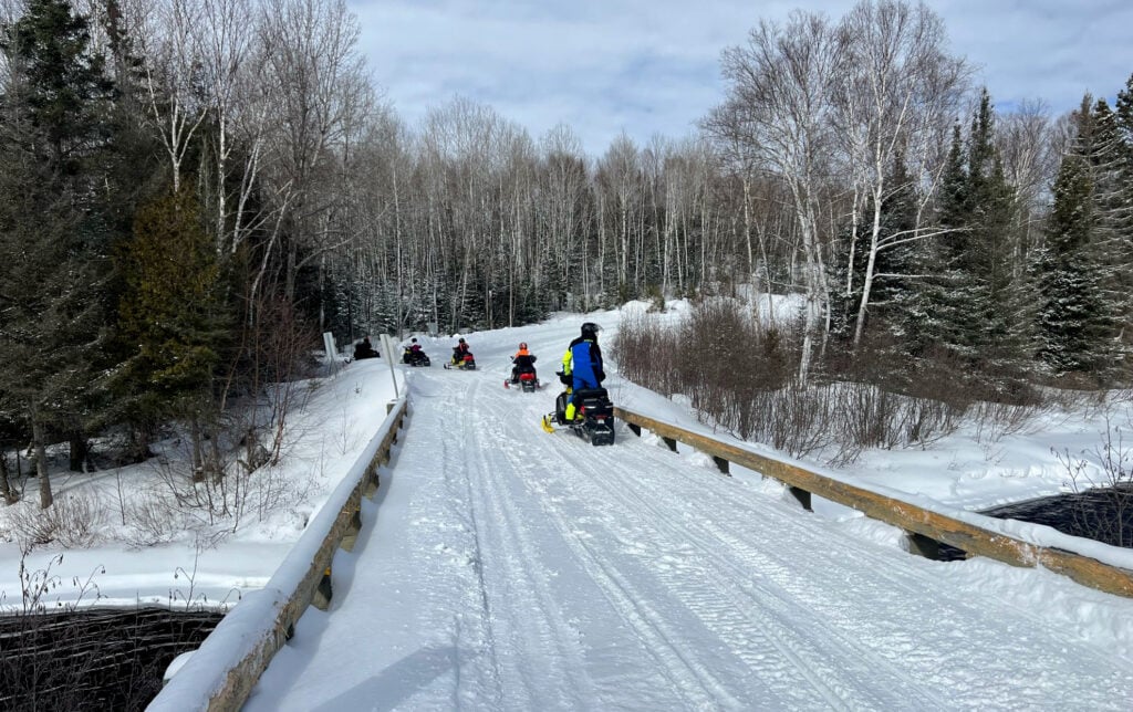 Sentiers motoneige en Abitibi-Témiscamingue